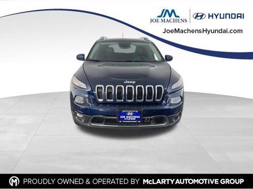 Patriot Blue Pearlcoat 2018 Jeep Cherokee Limited