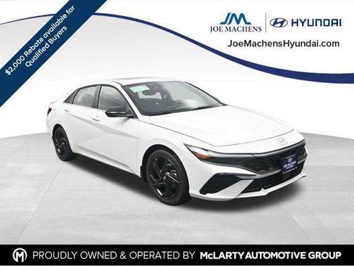 Serenity White 2026 Hyundai ELANTRA Sport