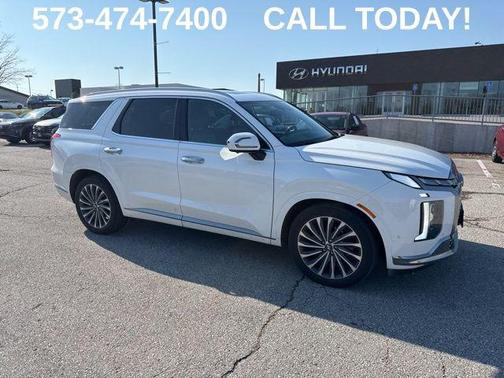 Hyper White 2024 Hyundai PALISADE Calligraphy