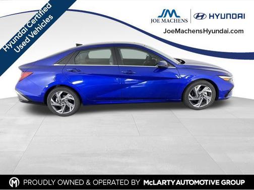 Intense Blue 2025 Hyundai ELANTRA Limited
