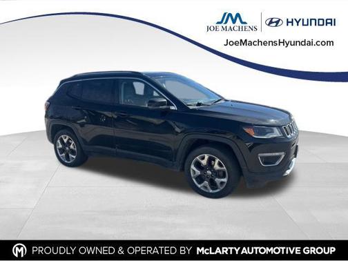 Diamond Black Crystal Pearlcoat 2018 Jeep Compass Limited