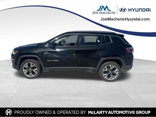 Diamond Black Crystal Pearlcoat 2018 Jeep Compass Limited