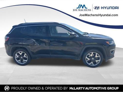 Diamond Black Crystal Pearlcoat 2018 Jeep Compass Limited