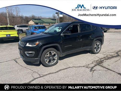 Diamond Black Crystal Pearlcoat 2018 Jeep Compass Limited
