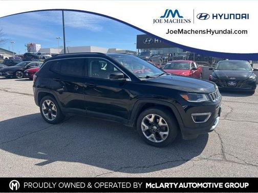 Diamond Black Crystal Pearlcoat 2018 Jeep Compass Limited