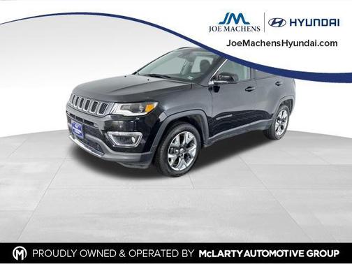 Diamond Black Crystal Pearlcoat 2018 Jeep Compass Limited