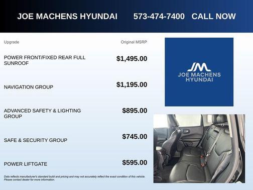 Diamond Black Crystal Pearlcoat 2018 Jeep Compass Limited