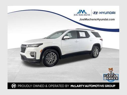 Summit White 2023 Chevrolet Traverse LT Cloth