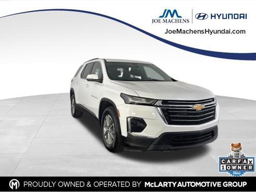 Summit White 2023 Chevrolet Traverse LT Cloth