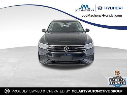 Deep Black Pearl 2022 Volkswagen Tiguan 2.0T SE 4MOTION