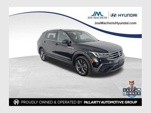 Deep Black Pearl 2022 Volkswagen Tiguan 2.0T SE 4MOTION