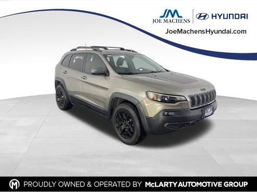 Light Brownstone Pearlcoat 2019 Jeep Cherokee Trailhawk Elite