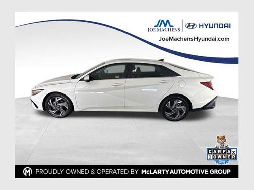 Serenity White 2024 Hyundai ELANTRA Limited