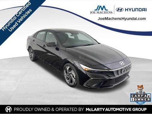 Abyss Black 2025 Hyundai ELANTRA Sport