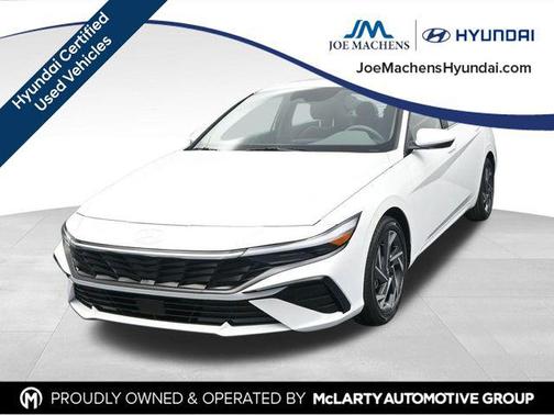 Serenity White 2025 Hyundai ELANTRA SEL