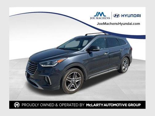 Night Sky Pearl 2017 Hyundai SANTA FE Limited Ultimate