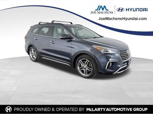 Night Sky Pearl 2017 Hyundai SANTA FE Limited Ultimate