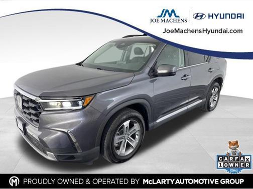 Modern Steel Metallic 2023 Honda Pilot AWD EX-L 8 Passenger