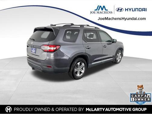 Modern Steel Metallic 2023 Honda Pilot AWD EX-L 8 Passenger