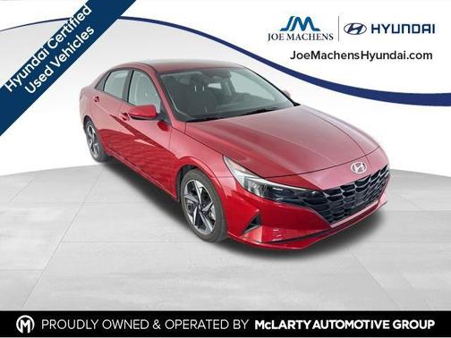 Scarlet Red Pearl 2023 Hyundai ELANTRA SEL