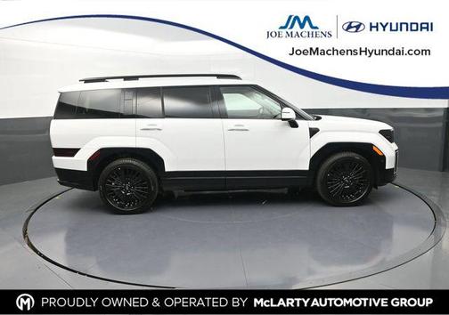 Serenity White 2026 Hyundai SANTA FE HEV Calligraphy