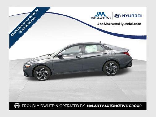 Ecotronic Gray 2026 Hyundai ELANTRA Limited