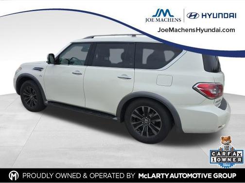 Pearl White 2017 Nissan Armada Platinum