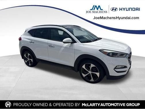 Winter White 2016 Hyundai TUCSON Limited