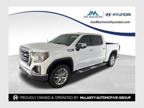 Summit White 2021 GMC Sierra 1500 SLT