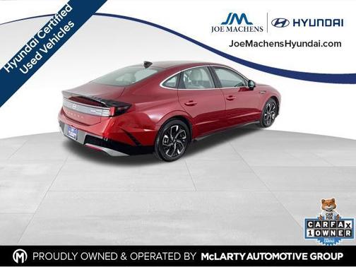 Ultimate red 2024 Hyundai SONATA SEL
