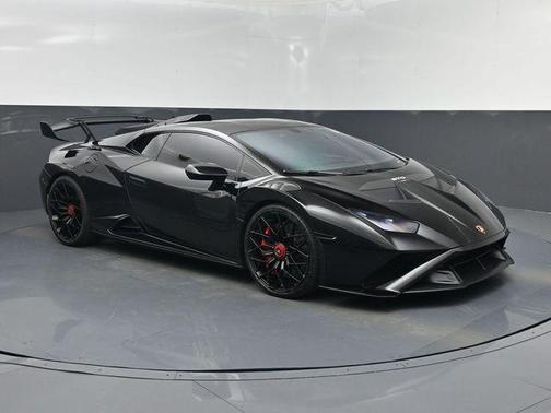 Nero Noctis Metallic 2022 Lamborghini Huracan STO Coupe