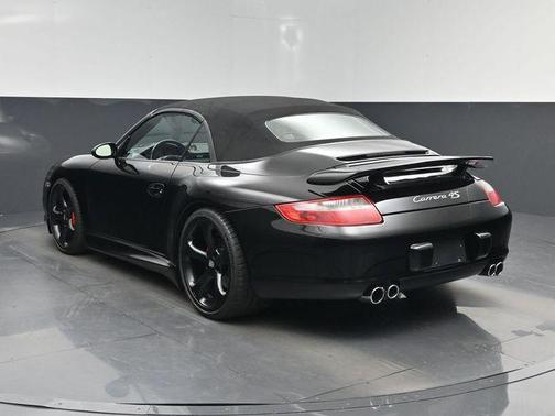 Black 2006 Porsche 911 Carrera 4S Cabriolet
