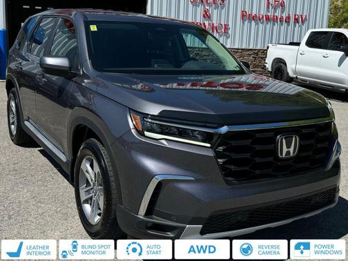 Modern Steel Metallic 2025 Honda Pilot EX-L