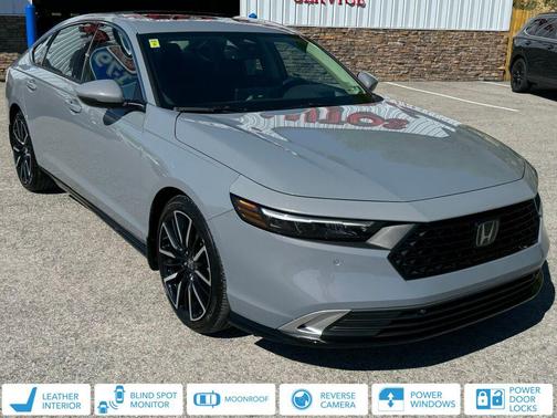 Urban Gray Pearl 2023 Honda Accord Hybrid Touring
