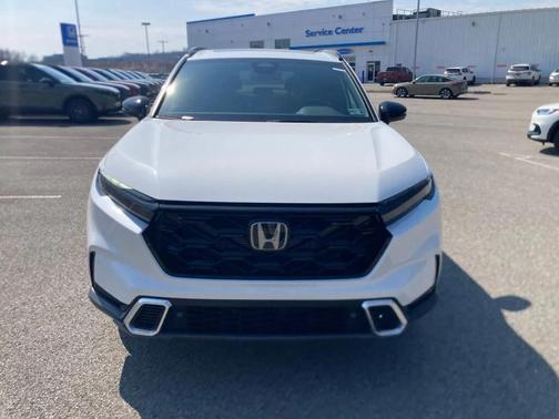 Platinum White Pearl 2026 Honda CR-V Hybrid Sport Touring AWD