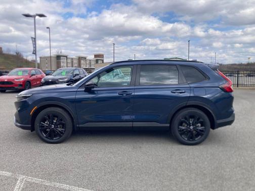 Canyon River Blue Metallic 2026 Honda CR-V Hybrid Sport Touring AWD