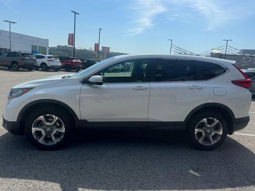 Platinum White Pearl 2019 Honda CR-V EX