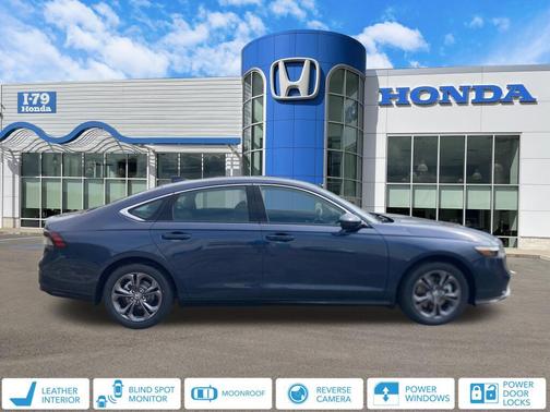 Canyon River Blue Metallic 2026 Honda Accord Hybrid EX-L