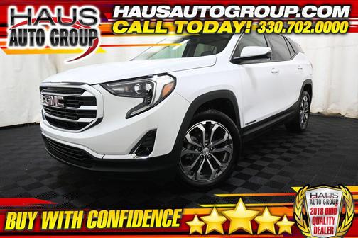 Summit White 2021 GMC Terrain SLT