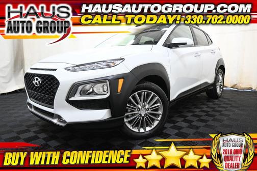 Chalk White 2020 Hyundai KONA SEL Plus