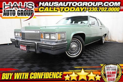 Blue 1976 Cadillac DeVille Base