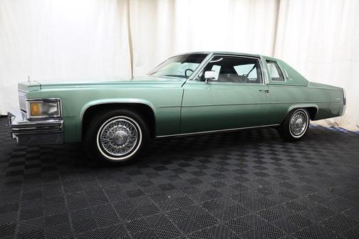 Blue 1976 Cadillac DeVille Base