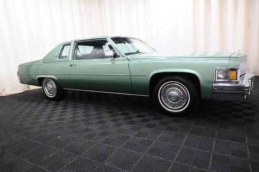 Blue 1976 Cadillac DeVille Base