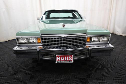 Blue 1976 Cadillac DeVille Base