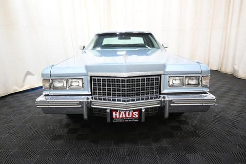 Blue 1976 Cadillac DeVille Base