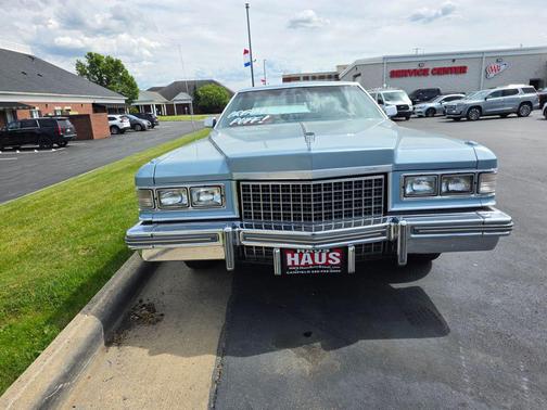 Blue 1976 Cadillac DeVille Base