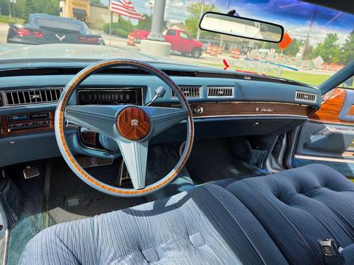 Blue 1976 Cadillac DeVille Base