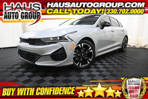 Wolf Gray 2021 Kia K5 GT-Line