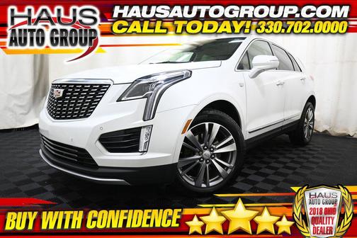 Crystal White Tricoat 2023 Cadillac XT5 Premium Luxury