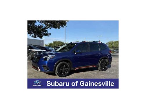 Blue 2023 Subaru Forester Sport